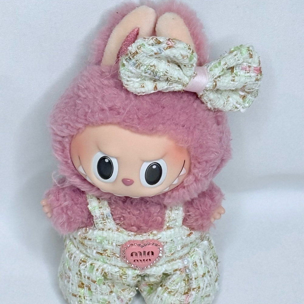 Labubu Jumpsuit Set – Stylish & Adorable with Matching Bow! Bonus Item